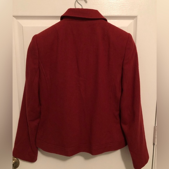 Red wool jacket Express - Picture 2 of 9